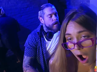 Blonde-haired minx Selvaggia shagged in various positions